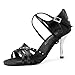 Produktbild PortDance - Damen Tanzschuhe PD400 Fashion [Schwarz, 7 cm] Größe 35