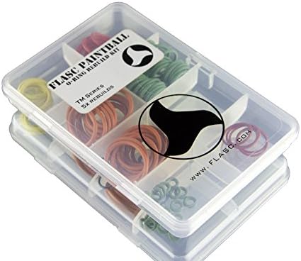 Flasc Paintball Empire TM Series (TM7 and TM15) 5x color coded paintball o-ring rebuild kit