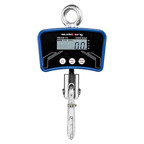 Steinberg Systems - SBS-KW-1TC Kranwaage Digital Waage Hängewaage 1000 kg / 0,2 kg LCD