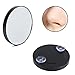 Charminer Magnifier 2pcs Manicare Magnifying Suction Make Up Tweezer Close Up Mirror 10x Magnification