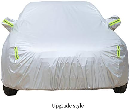 HWHCZ Car Cover Works With Saleen Sedan Cover Fully Waterproof All Weather Sun UV Rain Protection Seven Styles (Color : F, Size : Camaro)