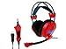 SADES A30s USB Plug Deep Bass Glittering Gaming Headset with Remote and Adjustable Mic for Computer Cable Length 58 Appr. 2.2m Red RS.14795.00