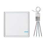 Lange Lebensdauer: Schalter-Taste Lebendauer bis 600 Tausend Mal, 400 Tausend Mal für den Empfänger, CR2032-Taste Lithium-Batterie kann bei 6 ~ 8 Jahren arbeiten, Arbeitstemperatur -40 ~ + 70 ℃.