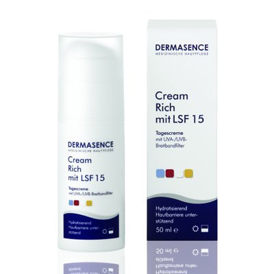 Dermasence Cream Rich mit LSF 15 50 ml - 2