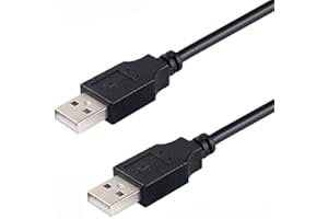 GREHGE Laptop Cooling Pad USB Cord,1.5ft Short USB A to A Cable Cord Compatible for havit HV-F2056/RGB/5 Fans Laptop Cooler Cooling Pad