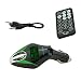 Produktbild C.D.R. FM Transmitter KFZ Zigarettenanzünder MP3 Radio Freisprechanlage USB SD 3,5 mm in 3 Farben erhältlich (grün)
