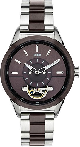 Storm London ATON 47176/BR Herren Automatikuhr Offene Unruhe Storm London ATON 47176/BR Herren Automatikuhr Offene Unruhe