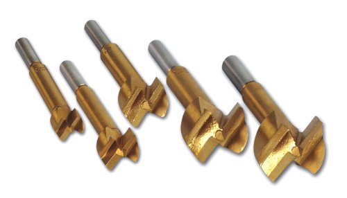 Mannesmann Forstner-Bohrer-Satz, 5-tlg., titanbeschichtet, M54005