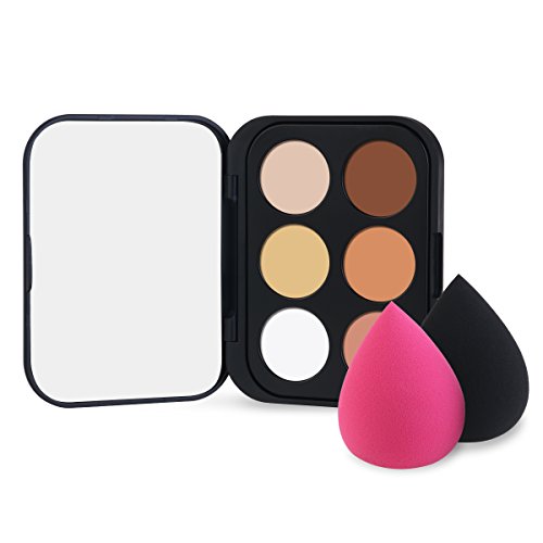 RUIMIO Contouring Palette Tragbar Creme Contour Kit - 6 Farbtöne