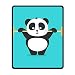 Produktbild Präzise Nähte und dauerhaften interessant Maus Panda - schaffung von billigen Keine mindest - Mousepad Anti - Rutsch - Spiel von Männern und Frauen im Büro - Mousepad