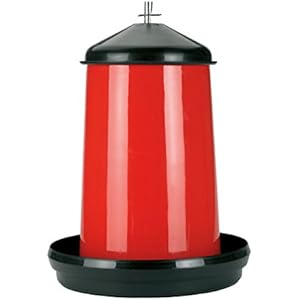 Kerbl 70220 Futterautomat für Hühner Kunststoff, 27 L / 18 kg