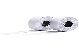 AVERY ZWECKFORM AVERY - Boîte de 10 rouleaux de 1500 étiquettes 1 ligne (8 caractères), Adhésif permanent, Format 26 x 12 mm