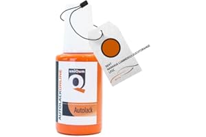 ‎UNIQUM QUALITY IN NON PAINT uniQum Autolack Lackstift fürs Auto für SEAT Naranja LUMINOSO/Leuchtorange LP2C Autolack Reparatur 30 ml