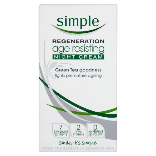 Simple Regeneration Age Resisting Night Renewal Cream - 50 ml