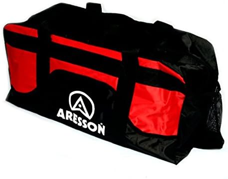 Aresson Personal Holdall Rounders Bag - Red/Black