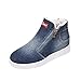Produktbild WWricotta Damen Winterschuhe Schneeschuhe Denim Warme Schuhe Schneestiefel Outdoor Freizeitschuhe Bootsschuhe Plateauschuhe Sneakers