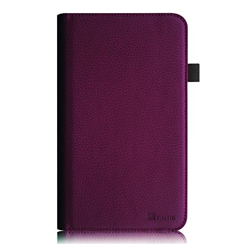 Fintie Samsung Galaxy Tab 4 7.0 Hülle – 360° Drehbarer Stand Smart Cover Case Schutzhülle Tasche Etui für Galaxy Tab 4 7.0 T230 T235 (7 Zoll) Tablet, Lila - 4