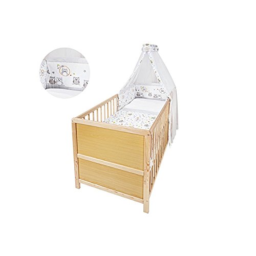 Preisvergleich Produktbild Komplett-Bett70x140 natur Eule