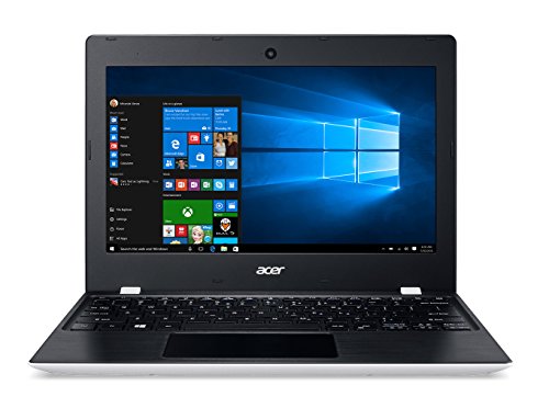 Acer Aspire One Cloudbook 11 AO1-132-C5MV 11 6 inch Notebook  Intel Celeron N3050  2 GB  32 GB  eMMC  Windows 10  - White Black