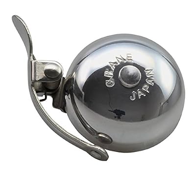 Crane Bell Co. Mini Suzu Sonnette De Vélo Polished