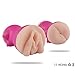 Produktbild S&H Diskrete Masturbator 2in1 Multi-Purpose verwenden Vortex Textur aus medizinischen Silikon Pocket Pussy-18 * 9 CM