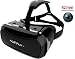 AuraVR PRO VR Headset Glasses/Virtual Reality Gear with 42mm lenses, Individual Lens adjustment, 110 degree FOV inspired by Google Cardboard, Oculus Rift & Samsung Gear for Android & iOS phones RS.1699.00