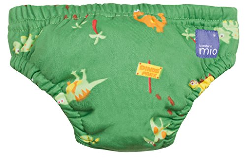 Bambino Mio Swim Nappy Green Dino Small 5-7kgs