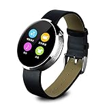 BT 4.0 Smart Watch-Telefon Echtzeit-Herzfrequenz-Detektorarmband mit IP 53 professionellem, wasserdichtem Fitness-Tracker, kompatibel mit Android & IOS