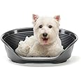 FERPLAST - Cuccia per cani e gatti - Cuccia per cani piccola - 100% plastica riciclata - Cuccia per cani lavabile - traspiran