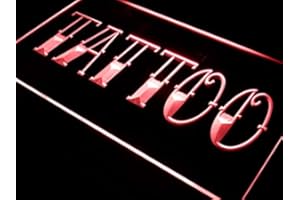 ADVPRO Enseigne Lumineuse i550-r Tattoo Shop Bar Pub Art Piercing Neon Light Sign