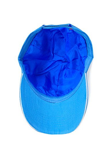 White Lotus Anti Aging Gorra de béisbol Forro de Seda: Reduce la Pérdida del Cabello - Azul