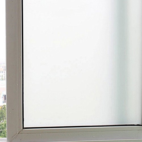 TECKWRAP Prämie Nein-Kleben 3D Statisch Dekorative Privatsphäre Fenster Film Weiß Mattiert 3ft X 6.5ft (90 x 200cm) - 4