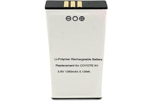 GÉNÉRIQUE Batterie de Remplacement pour Coyote Mini Neuve N1 Li-Polymer 3.8V 1350mAh 5.13W