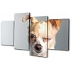 Quadro a blocchi con Chihuahua.