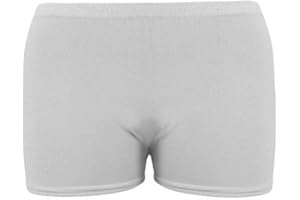 Crazy Chick® Girls Neon Stretch Hot Pants Shorts Dance Gym Tutu Shorts Age: 5-12 yrs