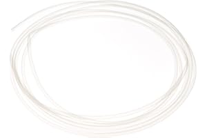 Othmro Gaine thermorétractable en polyéthylène, 5 mm de diamètre, 2:1, gaine de câble thermorétractable de 5 m de long, transparent