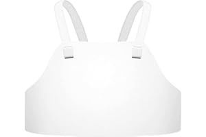rockible Protector de Karate Correa Ajustable Unisex Niños Escudo Esgrima Deportes Pecho Protector para Béisbol Taekwondo Sparring Entrenamiento Artes