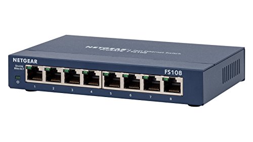NETGEAR FS108-300PES Netzwerk Unmanaged Switch (8-Port) - 3