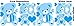 Teddy Bears & Hearts - Blue - Childrens Nursery Printed Wall Art Vinyl Stickers - Designed by Rubybloom Designs