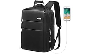 HOMIEE Zaino Laptop da 13-15.6 Pollici, Zaino Uomo, Zaino Porta Pc 15.6 per Lavoro