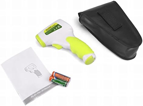 Infrared Thermometer Infant Gun Baby Finger Temperature Tank Household Electronic Thermometer Child Thermometer with Temperature,Yellow,93 * 153 * 41MM