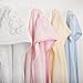 Clevamama Splash & Wrap Baby Bath Towel WHITE TWIN PACK