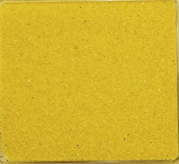 Farbsand, Dekosand farbig ca 0,5 mm. 1 KG in GELB -30