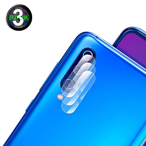 YuhooTech Protector de Lente de Cámara para Xiaomi Mi 9SE, [Alta definición] [Ultra Thin] a Prueba de Explosiones Anti-Scratch protección de Pantalla de la cámara de Cristal Templado - 3 Pack