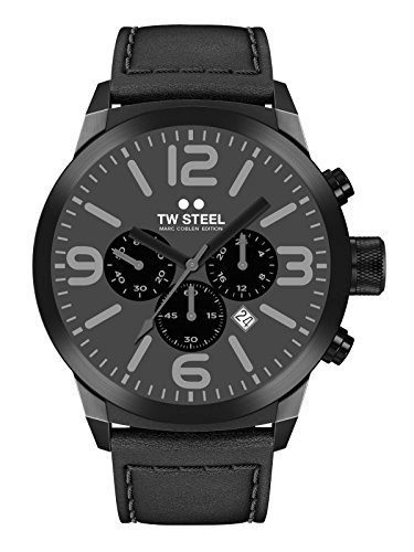 TW Steel Marc Coblen Edition Chrono mit Lederband 45 MM Grey/Black TWMC39