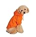 Produktbild YiJee Pet Hundemantel-Jacke Hunde Pullover Feste Farbe für Klein und Mittelunter Orange M