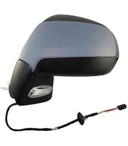 Espejo Retrovisor Izquierdo Eléctrico Con Desempañador - Para Peugeot 308 (2007-2013), Color Imprimado