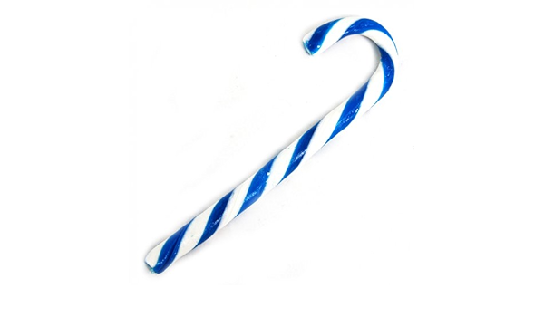 Zuckerstange Weiß/Blau 28G : Amazon.de: Lebensmittel & Getränke