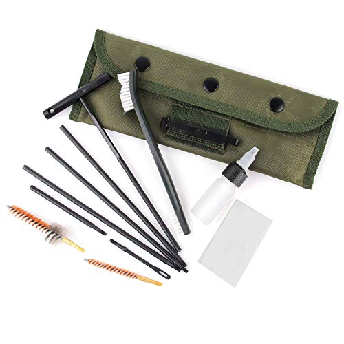 MAYMOC fucile pistola Kit Set pulizia asta Nylon accessori Pulitore pulito strumenti pennello per la pulizia