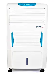 COMRADE Prim 22 Personal Air Cooler for Home, Deflection and High Density Honeycomb pads; (22L, White)